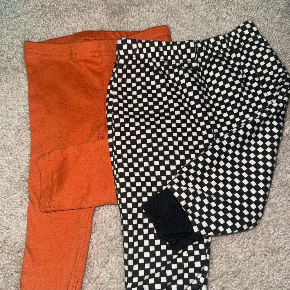 2-Pack Baby Essentials pants, 3-6 Months